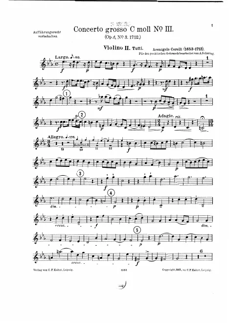 Violins II (ripieno)