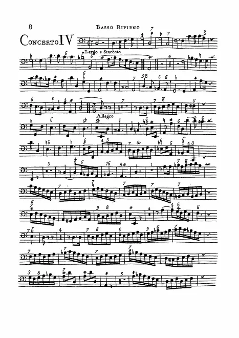 Continuo (Cellos, Basses, Keyboard)