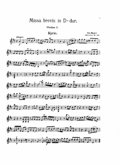 Violins I
