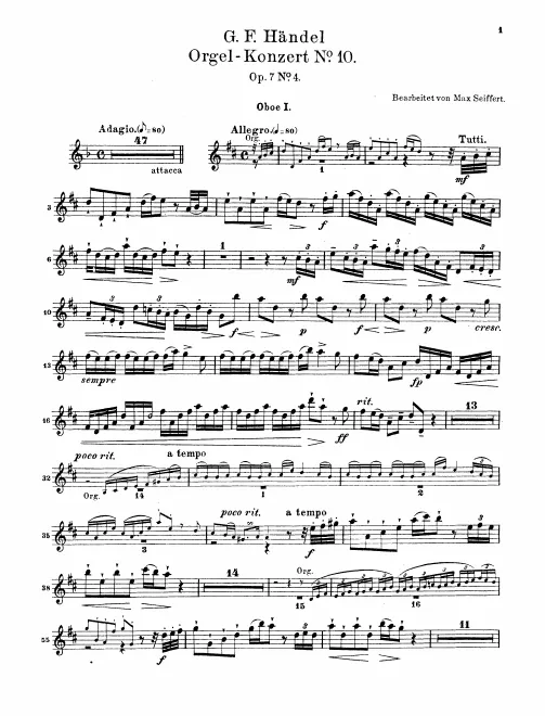 Oboe 1, 2