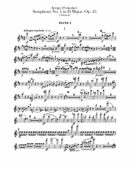 Flute 1, 2