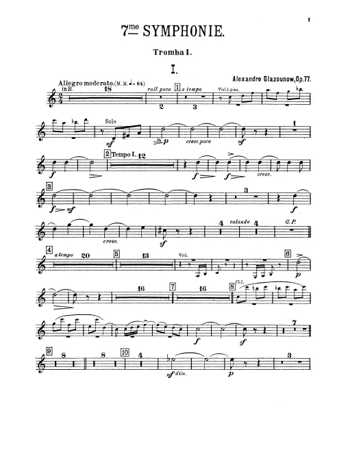 Trumpet 1, 2 (B♭)
