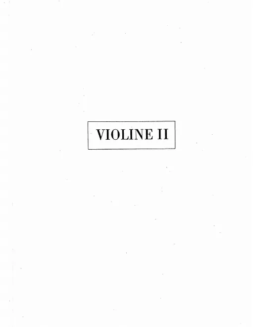 Violins II
