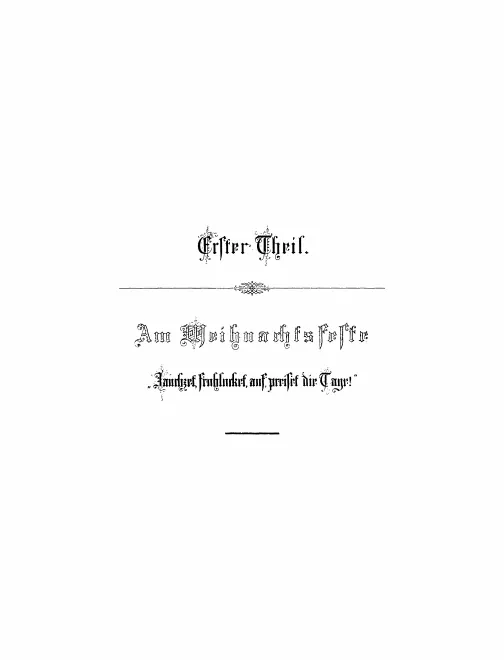 I. Jauchzet, frohlocket, auf, preiset die Tage