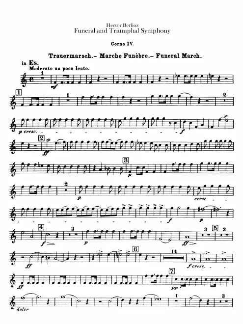 Horn 4 (F, E)