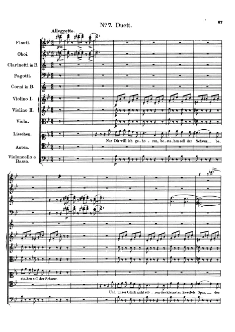 7. Duet "Nur dir will ich gehören"