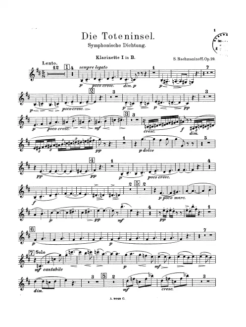 Clarinet 1 (B)