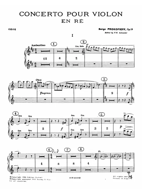 Oboe 1/2