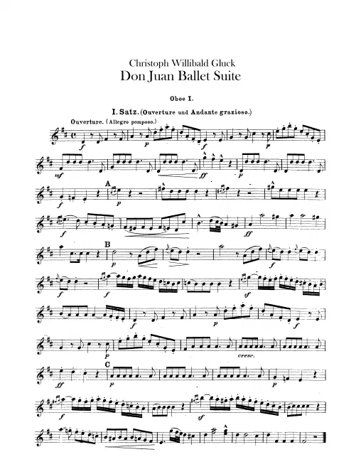 Oboe 1, 2