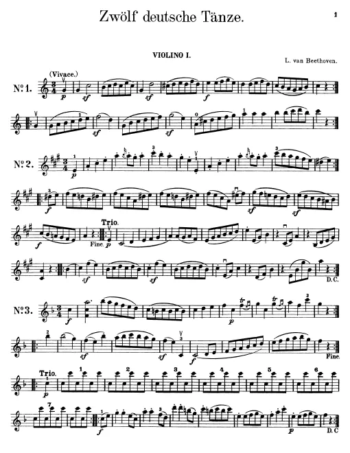 Violins I