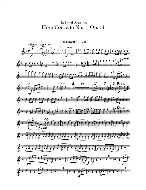 Clarinet 1, 2