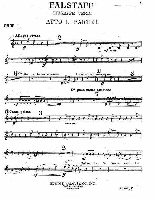 Oboe 2/English Horn