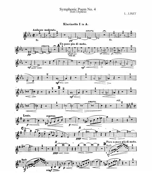 Clarinet 1, 2 (A)
