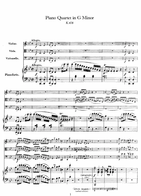 Complete Score (modern reprint)