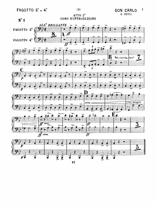 Bassoon 3/4/Contrabassoon