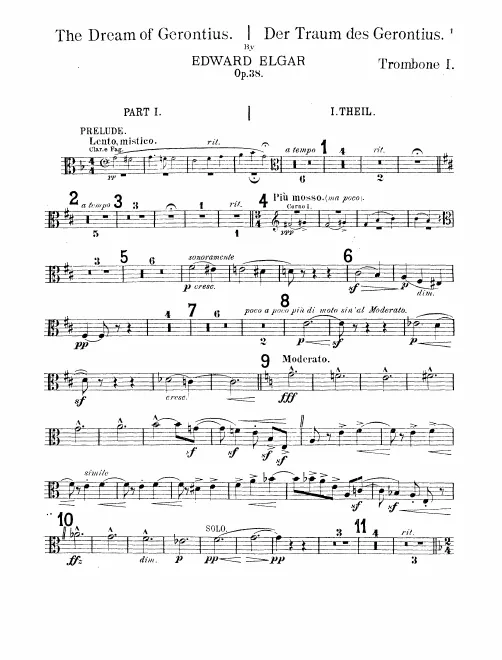 Trombone 1, 2, Bass Trombone