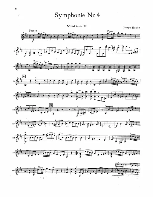 Violins II