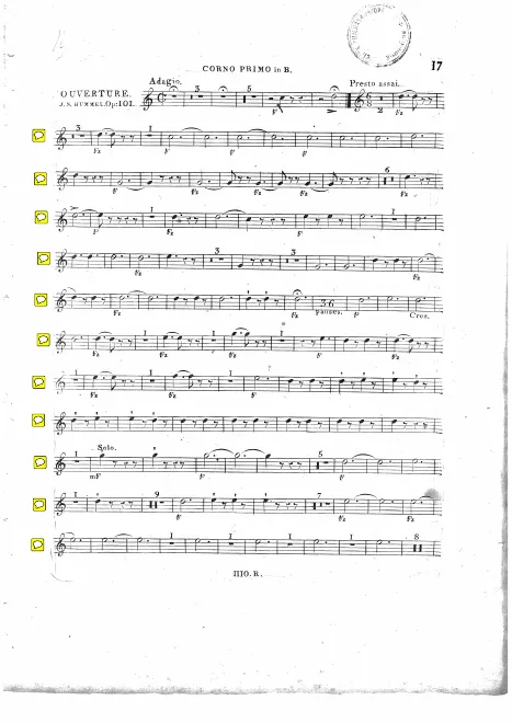 Horn 1, 2 (B)
