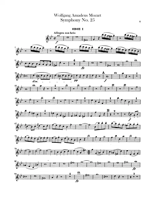Oboe 1, 2