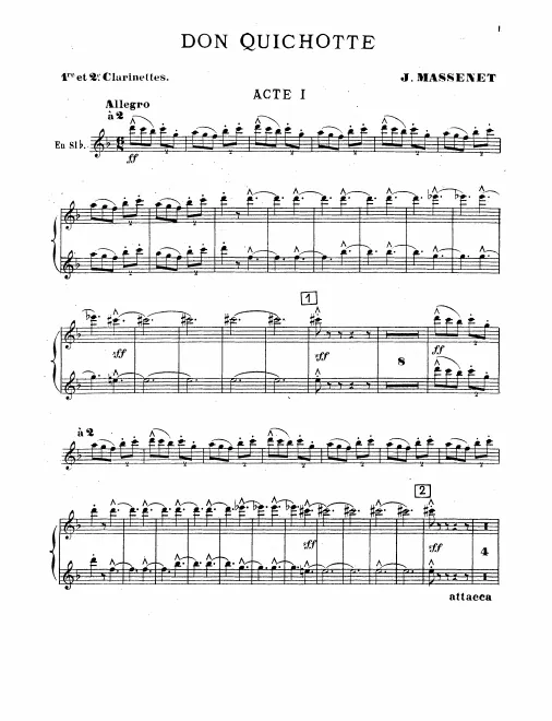 Clarinet 1/2 (A/B♭)