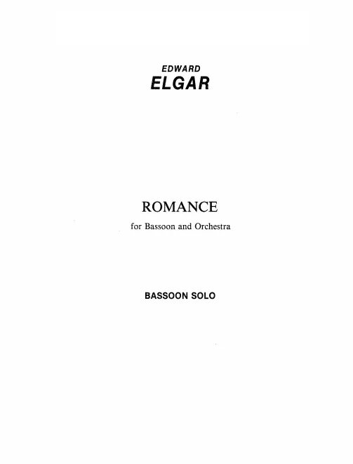 Bassoon Solo