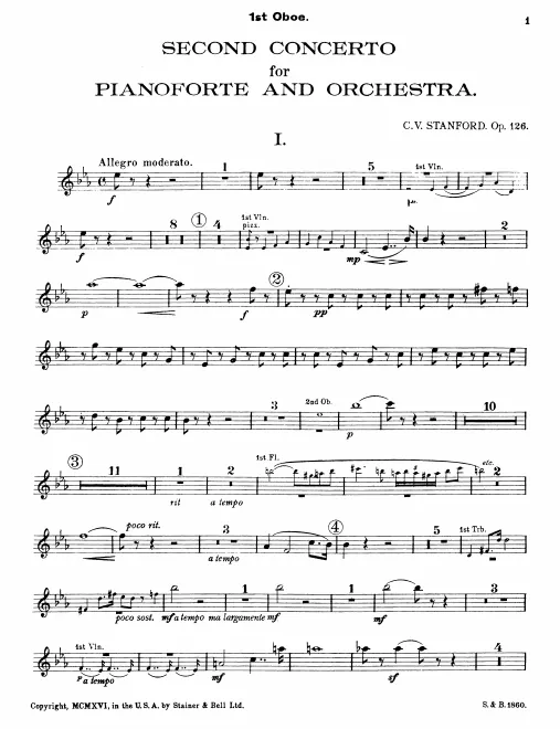 Oboe 1, 2