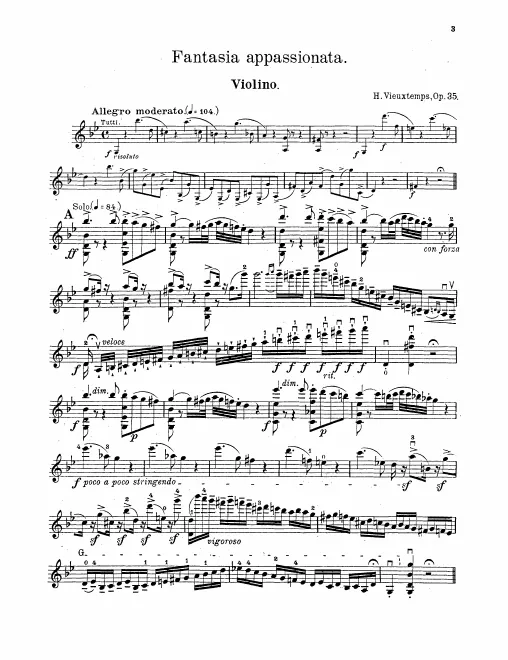 Violin solo