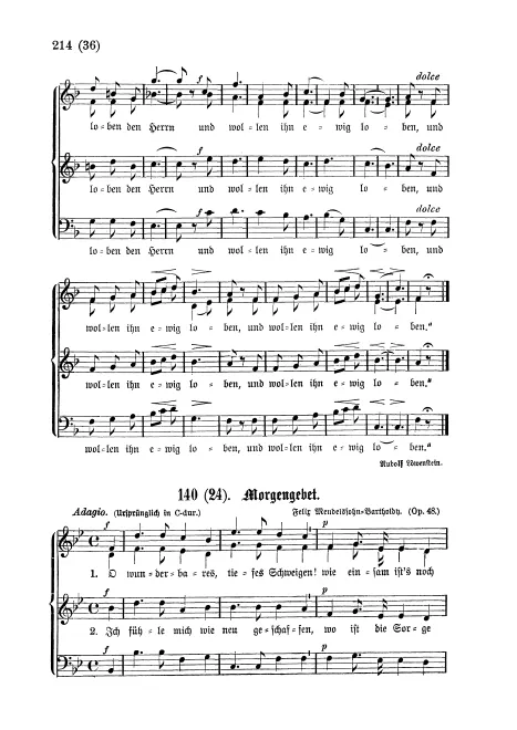 Complete Score (transposed to B major)