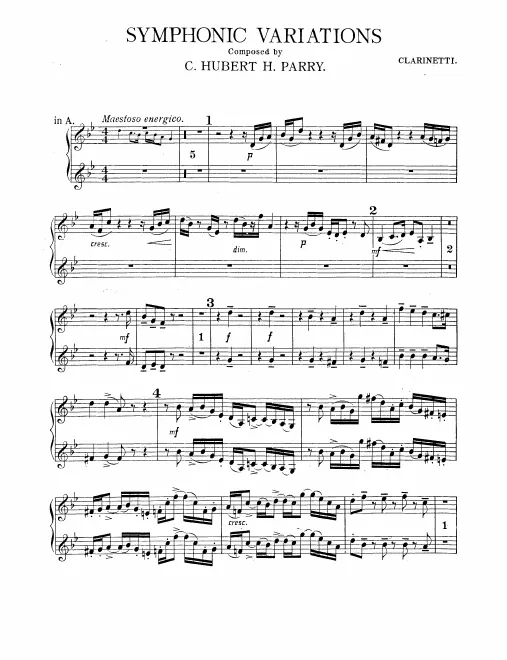 Clarinet 1/2 (A)