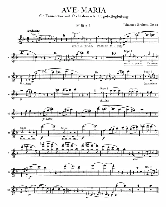 Flute 1, 2