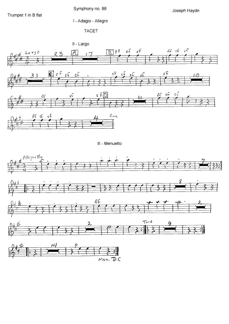 Trumpet 1 (B)