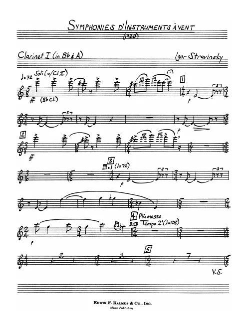 Clarinet 1 (B/A)