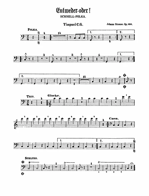 Timpani/Bells/Bass Drum, Snare Drum