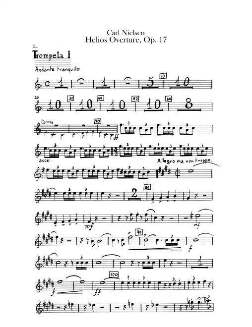 Trumpet 1, 2, 3 (C)