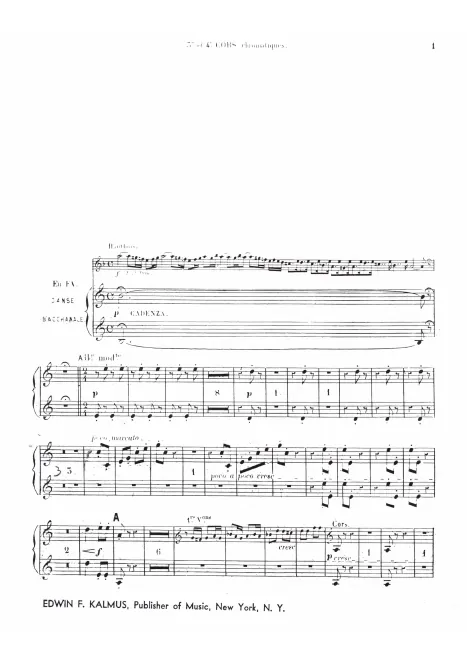 Horn 3, 4 (F)