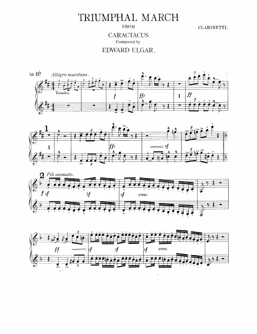 Clarinet 1/2, Bass Clarinet (B, ad lib.)