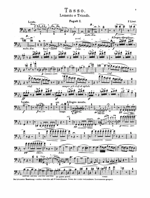 Bassoon 1, 2