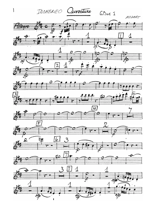Oboe 1