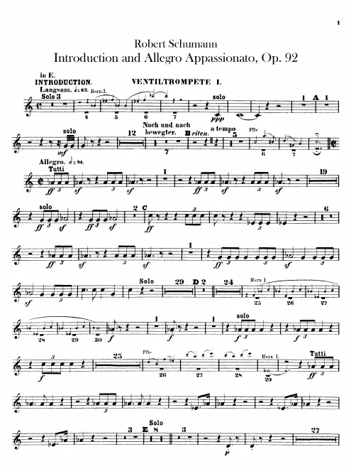 Trumpet 1, 2 (in E)