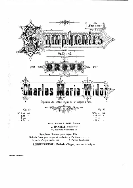 Complete Score (revised 1901 version)
