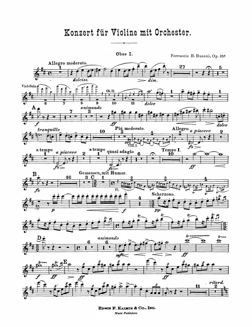 Oboe 1, 2