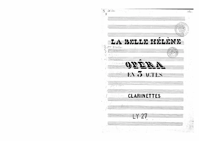 Clarinet 1/2 (A, C, B♭)
