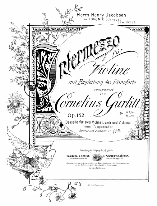 Complete Score and Violin Part