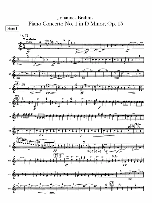 Horn 1 (D)