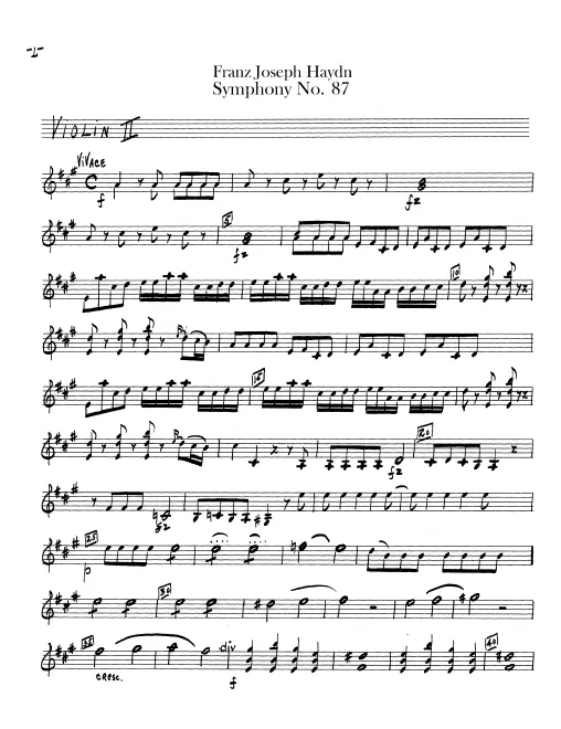 Violins II