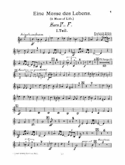 Horn 5 (F/E)