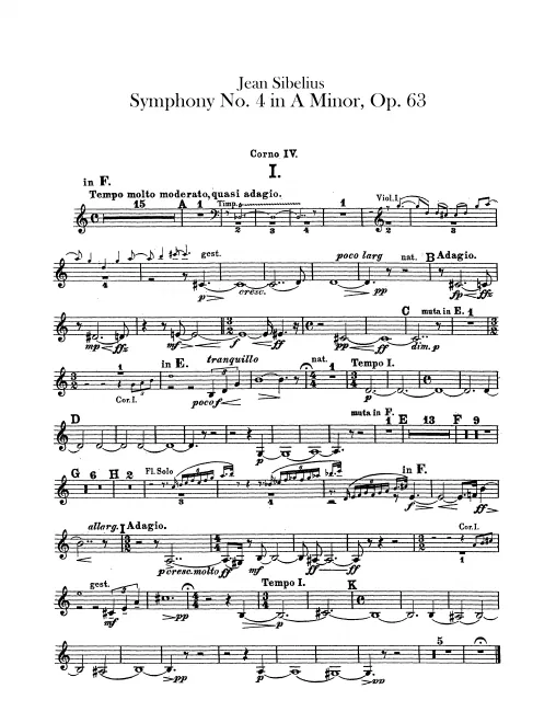 Horn 4 (F/E)