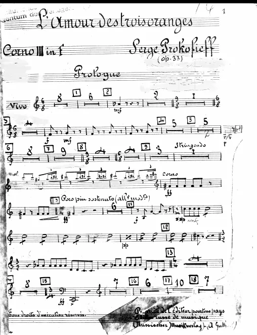 Horn 3 (F)