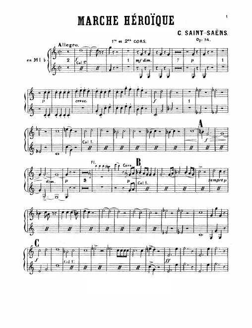 Horn 1/2 (E), 3/4 (F)