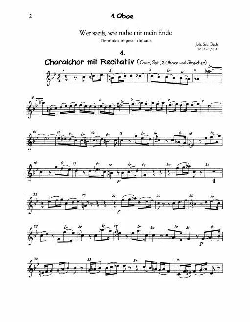 Oboe 1, 2, English Horn